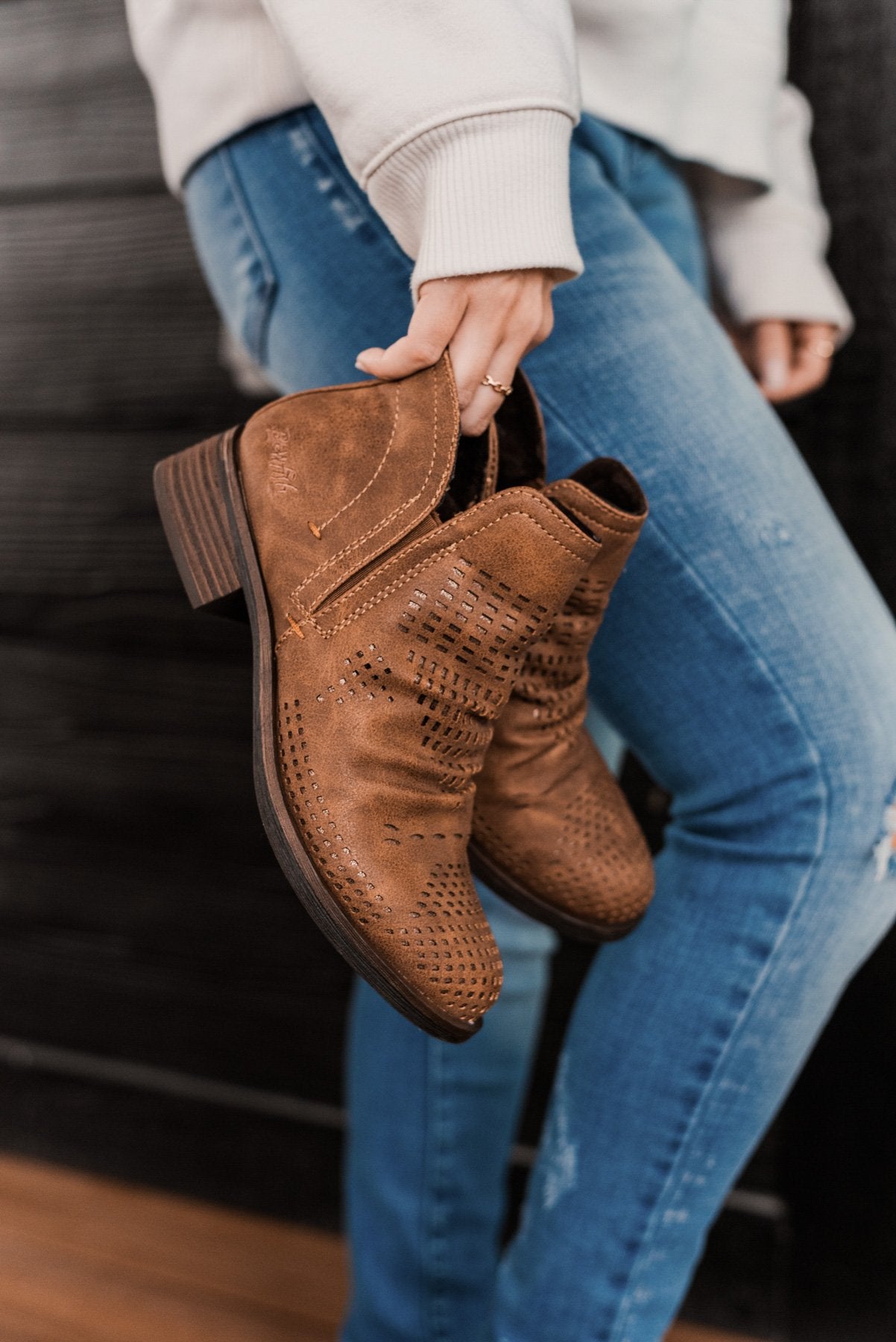 blowfish suede boots