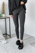 Pulse Basics Elevated Leggings- Charcoal