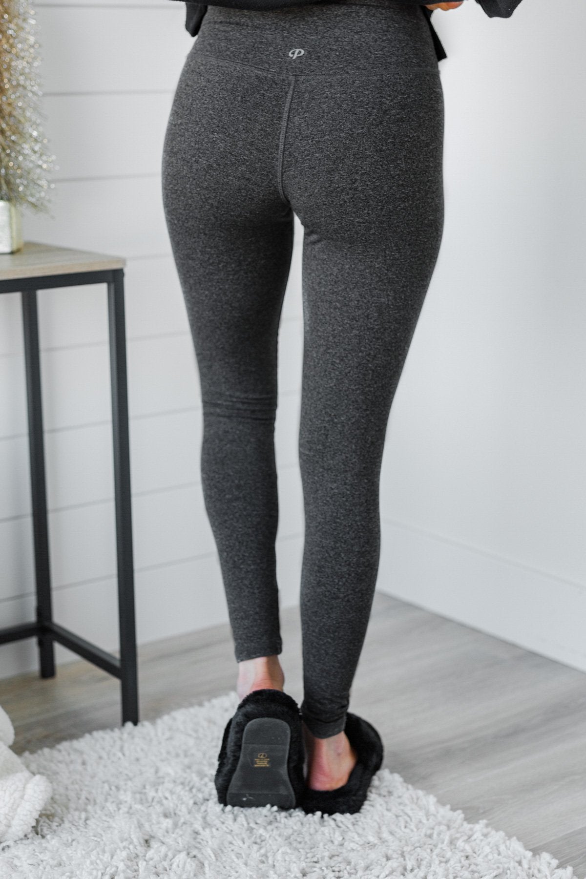 Women's Leggings High Waist - Deep Taupe