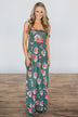 Seas the Day Floral Maxi Dress