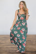 Seas the Day Floral Maxi Dress
