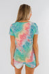 Dream Big Tie Dye Lounge Top- Multi-Color