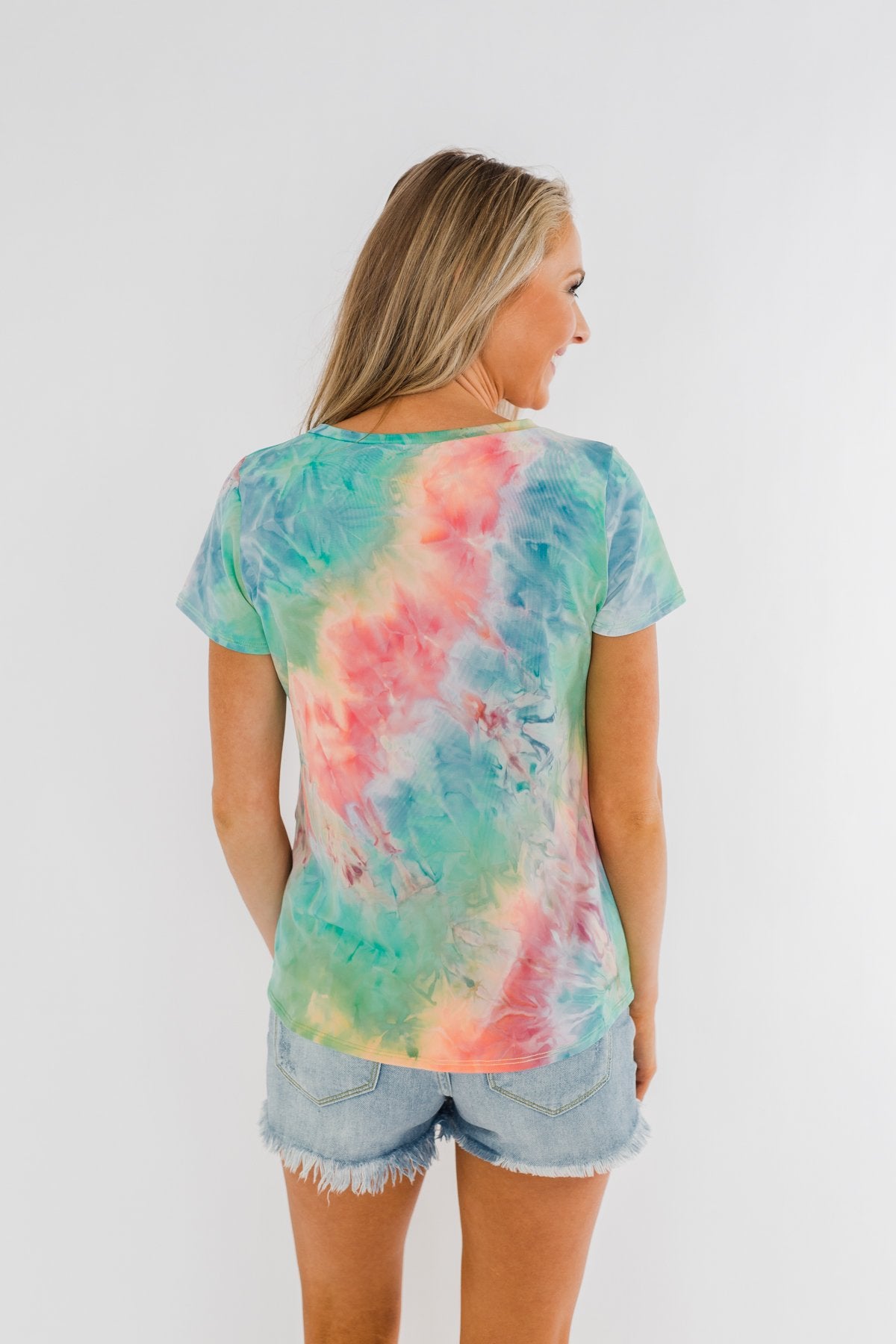 Dream Big Tie Dye Lounge Top- Multi-Color – The Pulse Boutique
