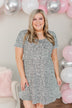 Be My Beloved Spotted Print Dress- Off White & Black