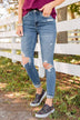 Vervet High-Rise Skinny Jeans- Odessa Wash