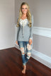 Not Your Baby Doll Top ~ Grey