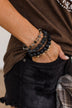 Add A Little Allure Stackable Bracelet Set- Black