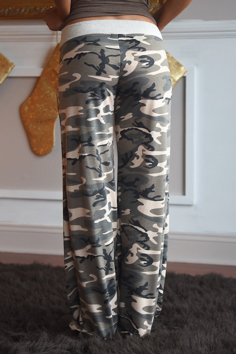 Camo lounge pants womens deals