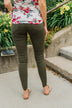 Cello Colored Skinny Jeans- Olive
