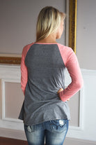 Coral Glam Top