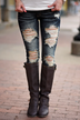Dark Skinny Jeans ~ Harper Wash