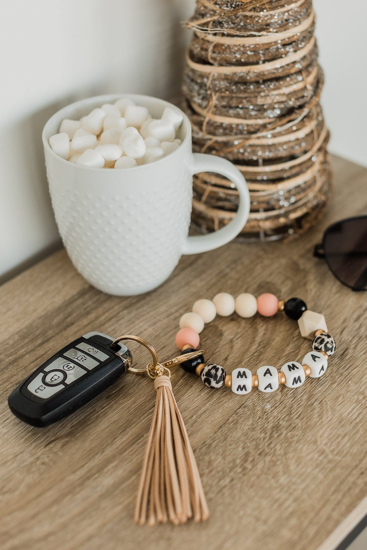 DOORBUSTER "Mama" Tassel Key Chain