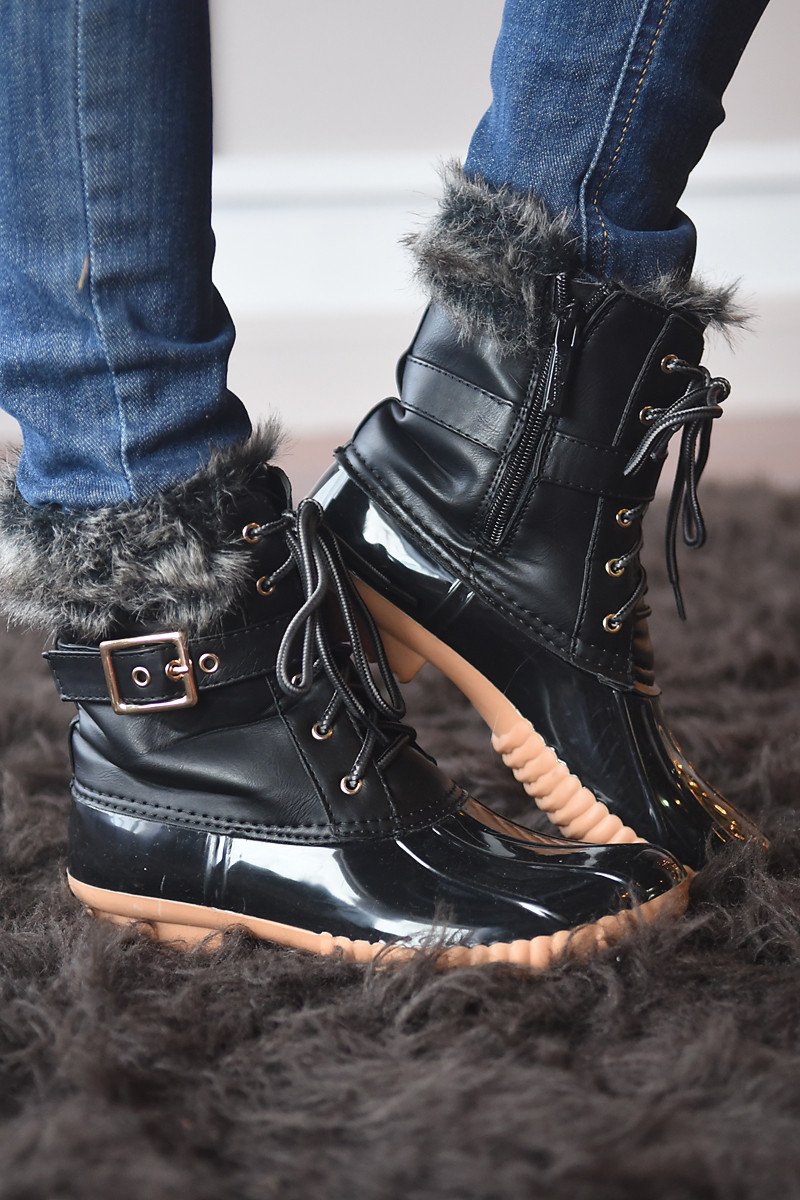 Black duck boots womens shop
