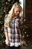 Easy Choice Top ~ Brown