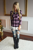 Easy Choice Top ~ Purple