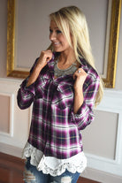 Easy Choice Top ~ Purple