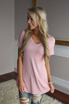 Essential Peach Top ~ Short Sleeve