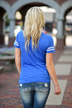 Game Face Tee - Blue
