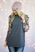 In Bloom Top ~ Grey