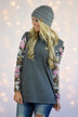 In Bloom Top ~ Grey