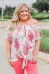 When I'm With You Off the Shoulder Top- Ivory