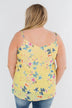 Bright and Beautiful Tank Top- Yellow & Pink