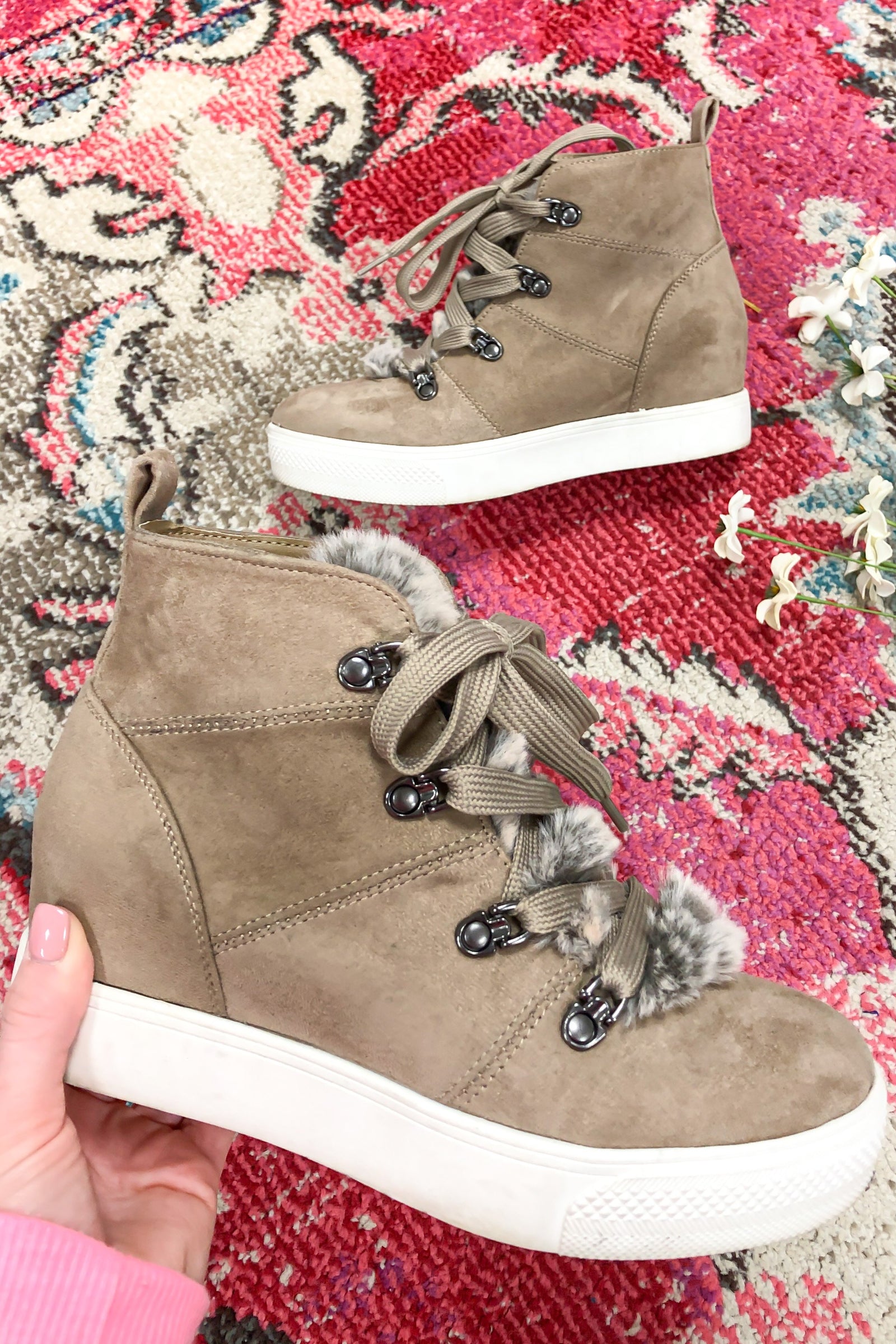 Very G Shauna Wedges- Taupe