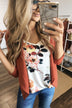 Pretty & Professional Blazer- Burnt Orange