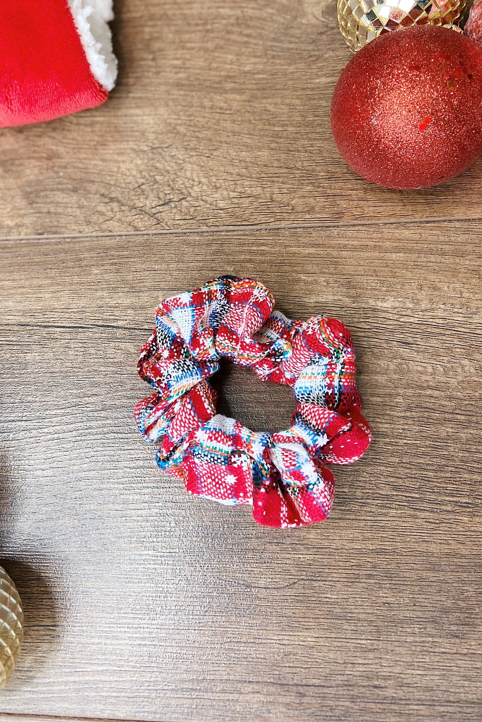 Festive Holiday Scrunchie Bundle- Set of 4