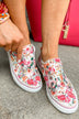 Blowfish Play Sneakers- Off White Flowerfest Print