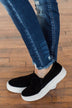 Soda Hike Slip On Sneakers- Black