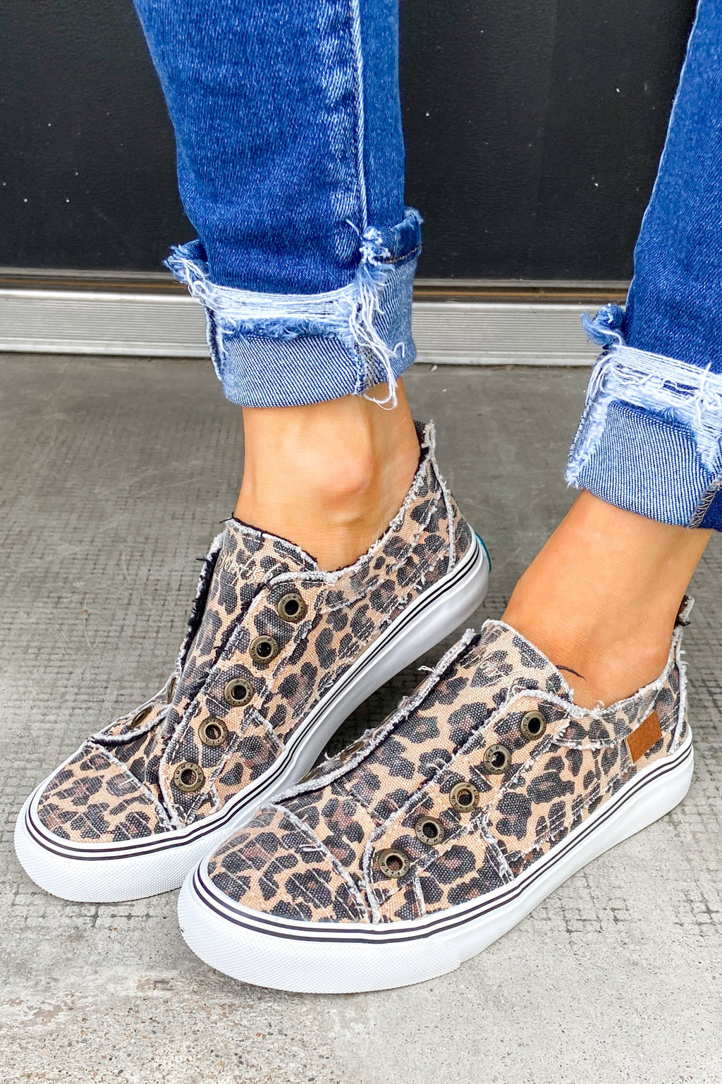 Blowfish Play Sneakers- Neutral Leopard