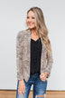 Fierce Feelings Animal Print Blazer- Neutral