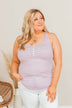 Tried And True Striped Tank- Lilac