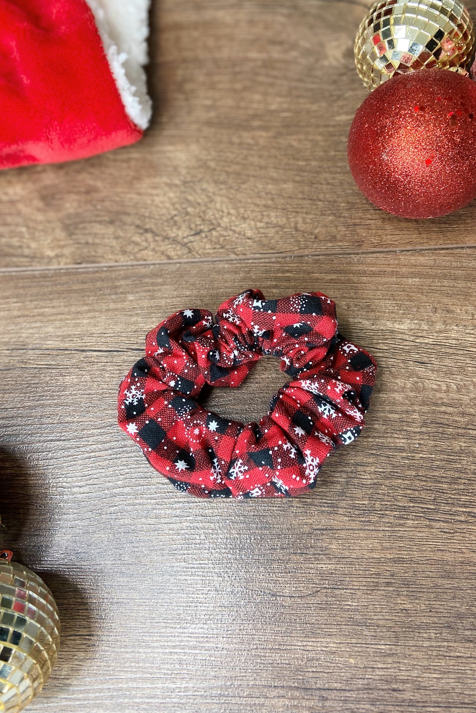 Festive Holiday Scrunchie Bundle- Set of 4