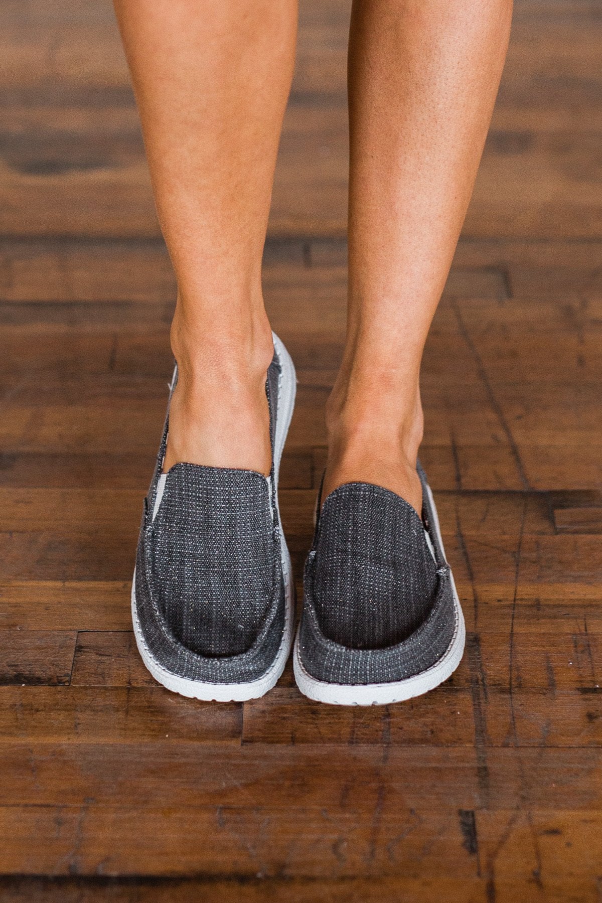 Gypsy Jazz Simi Sneakers- Black Shimmer