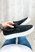 Soda Hike Slip On Sneakers- Black
