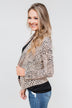 Fierce Feelings Animal Print Blazer- Neutral