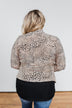 Fierce Feelings Animal Print Blazer- Neutral