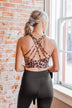Run With The Lions Sports Bra- Leopard
