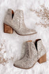 Not Rated Fiera Booties- Gold