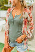 Sing A Little Louder Floral Kimono- Taupe