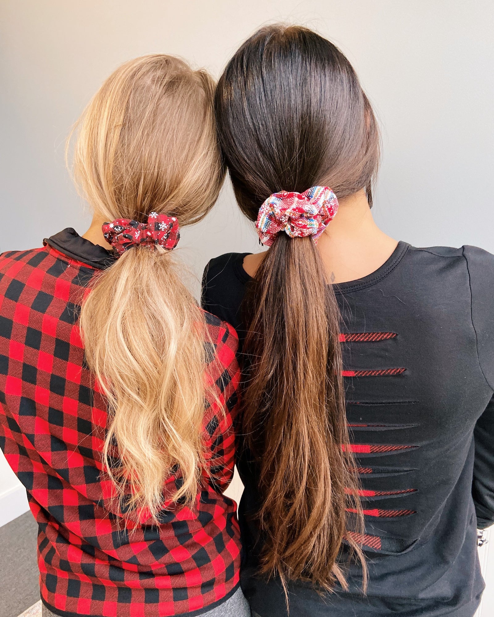 Festive Holiday Scrunchie Bundle- Set of 4