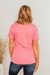 Do My Own Thing Tee- Dark Pink