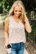 Breathtaking Beauty Floral Tank Top- Ivory