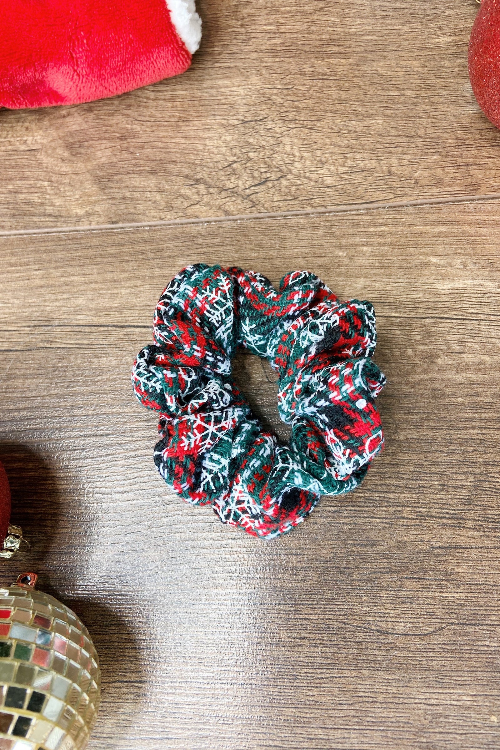 Festive Holiday Scrunchie Bundle- Set of 4