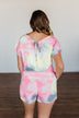 One More Time Tie Dye Romper- Multi-Color