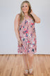 Baby, You're Beautiful Floral Dress- Powder Pink