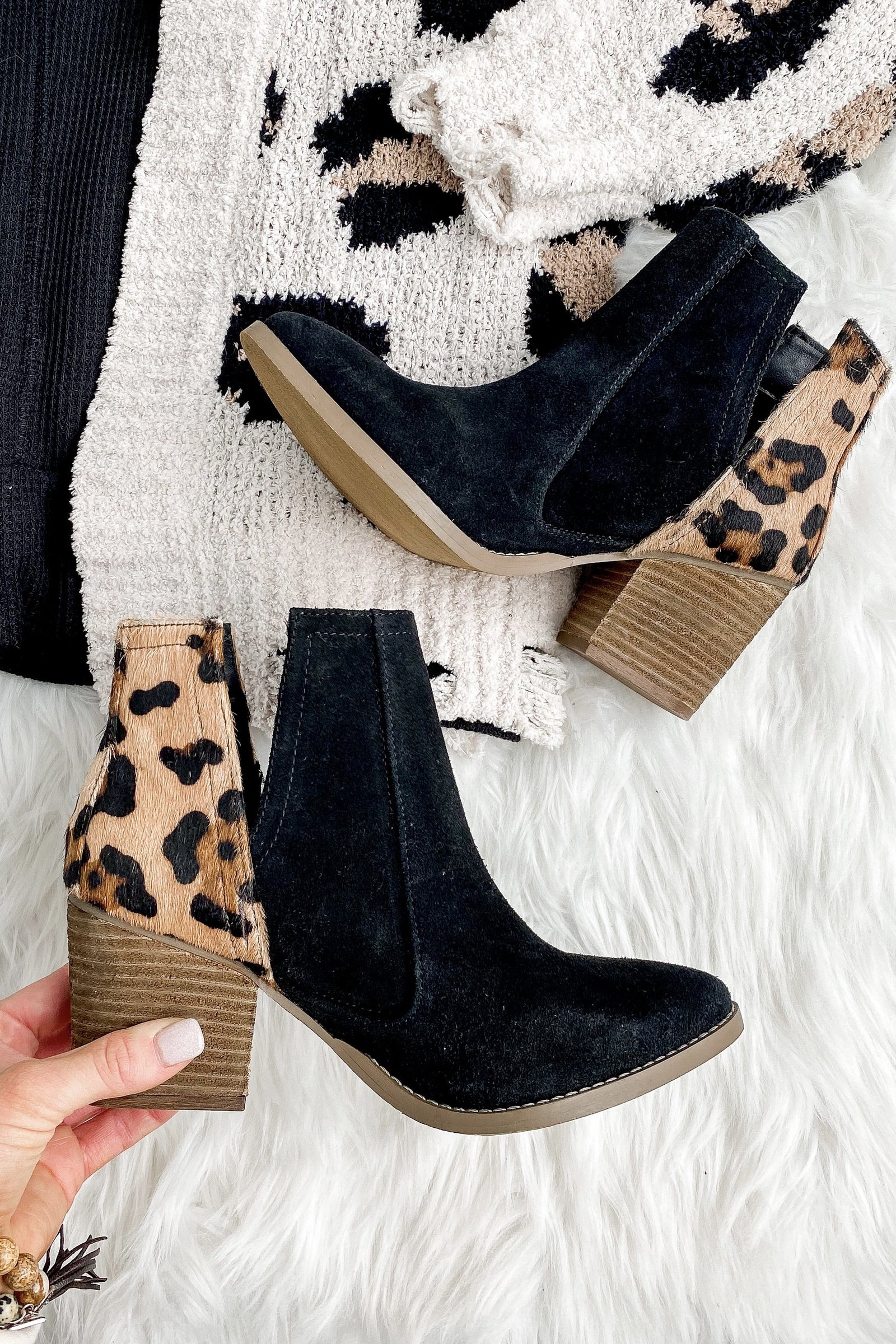 Naughty monkey leopard clearance boots