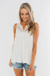 Wide Open Spaces Tank Top- Ivory